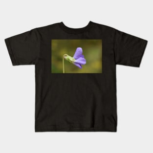 Tiny Purple Flower 22 Kids T-Shirt